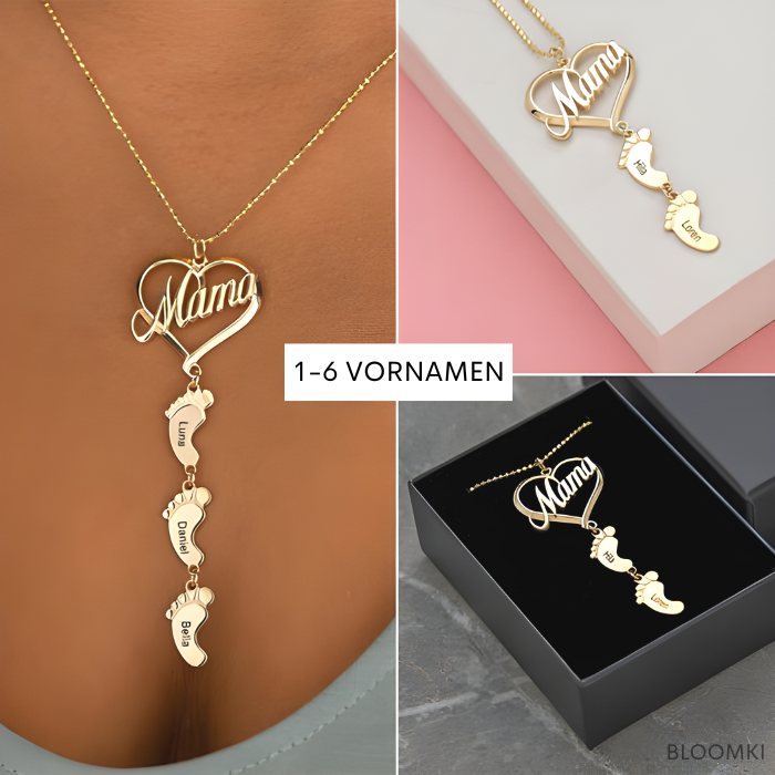 Personalisierbare Halskette für Mütter