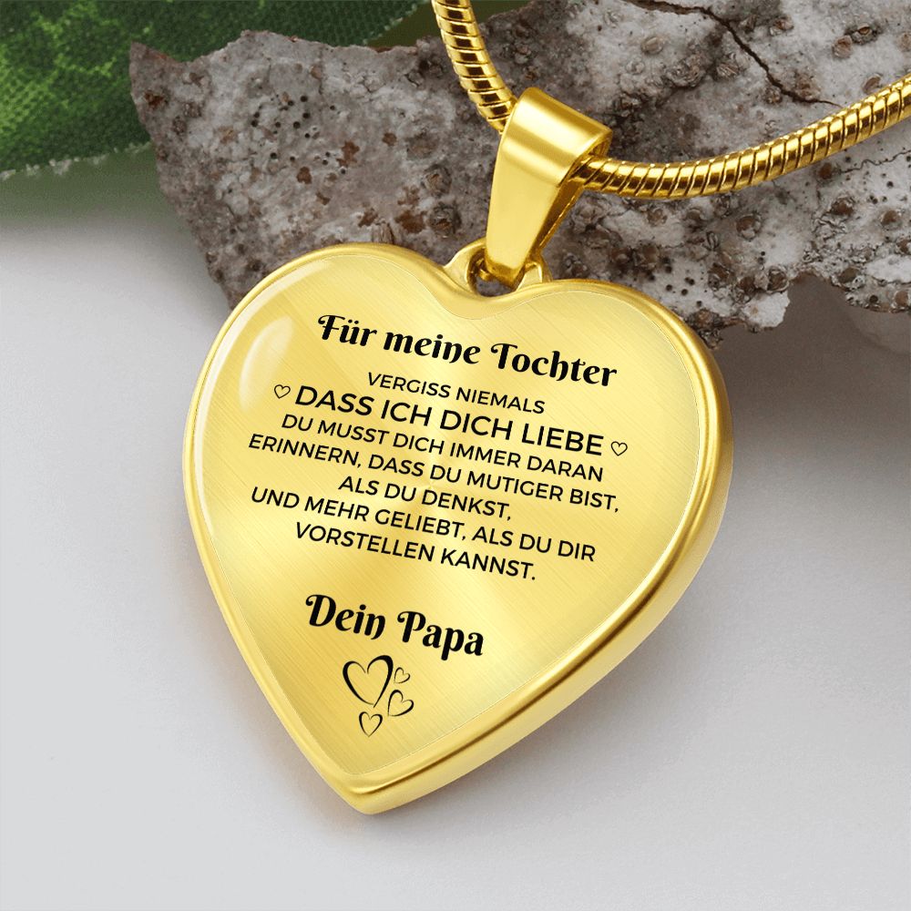 Herzhalskette - Für meine Tochter